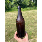 Vintage Pre-Prohibition Calumet Brewing Co. Chilton Wis Amber Beer Bottle 12oz