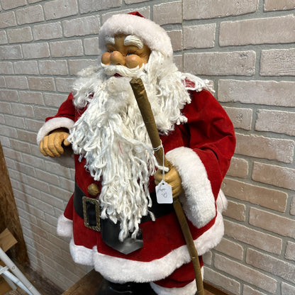 Vintage Large Santa Christmas Statue Figure