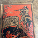 Antique The TWO ADMIRAL'S by J. Fenimore Cooper a.l. burt publisher Book