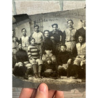 Vintage Early 1900s Galesville Wisconsin Football Team Original Real Photo