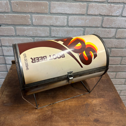 VINTAGE 1970'S DAD'S ROOT BEER THE BIG CAN-DO BARBEQUE GRILL & SMOKER BBQ