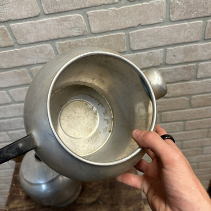 Vintage West Bend Aluminum Kwik Drip 18 Cup Coffee Maker Pot - Used