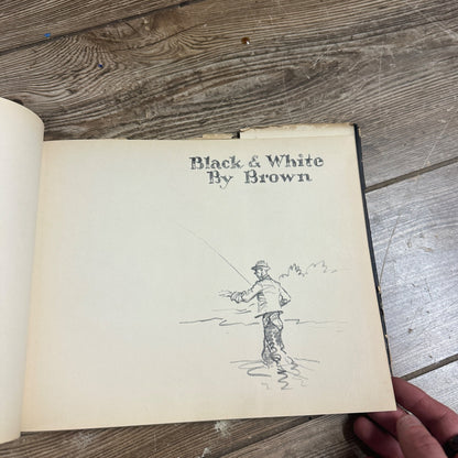 1939 Black & White Simplified Drawing by Paul Brown 1st Edition Hardcover