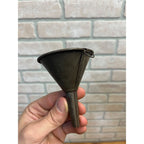 Antique Small Tin 2.75" Diameter Kitchen or Oil Funnel Primitive Decor