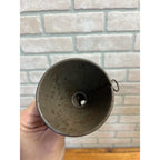 Antique Small Tin 2.75" Diameter Kitchen or Oil Funnel Primitive Decor