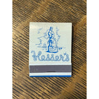 Vintage Matchbook Advertising Exceptional Foods by John and Mary Hesser. Oshkosh, Wis.