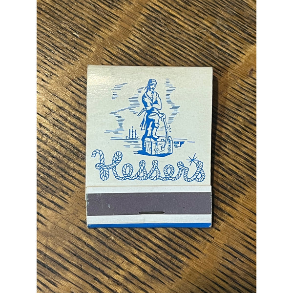 Vintage Matchbook Advertising Exceptional Foods by John and Mary Hesser. Oshkosh, Wis.