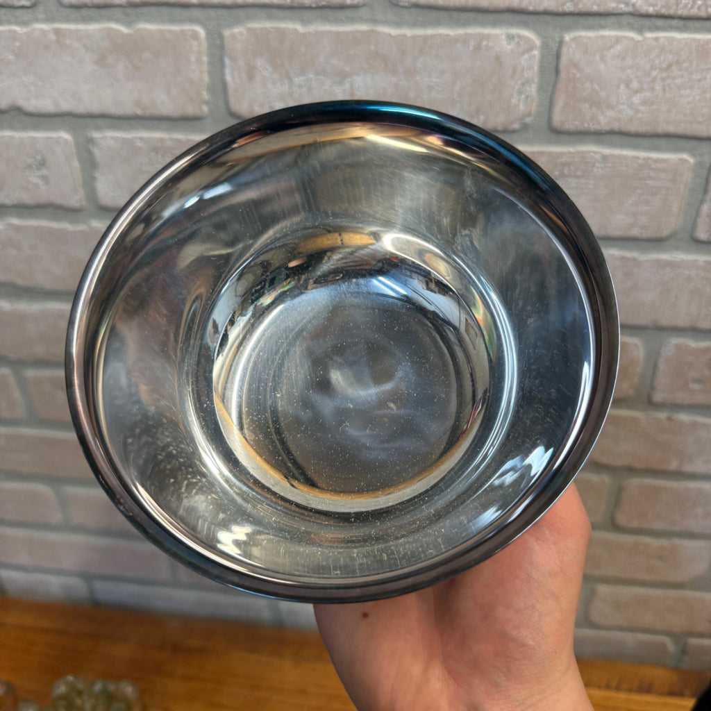 Vintage Reproduction Oneida "Sons of Liberty Bowl" by Paul Revere, Patriot & Silversmith Silverplate 6" Diameter
