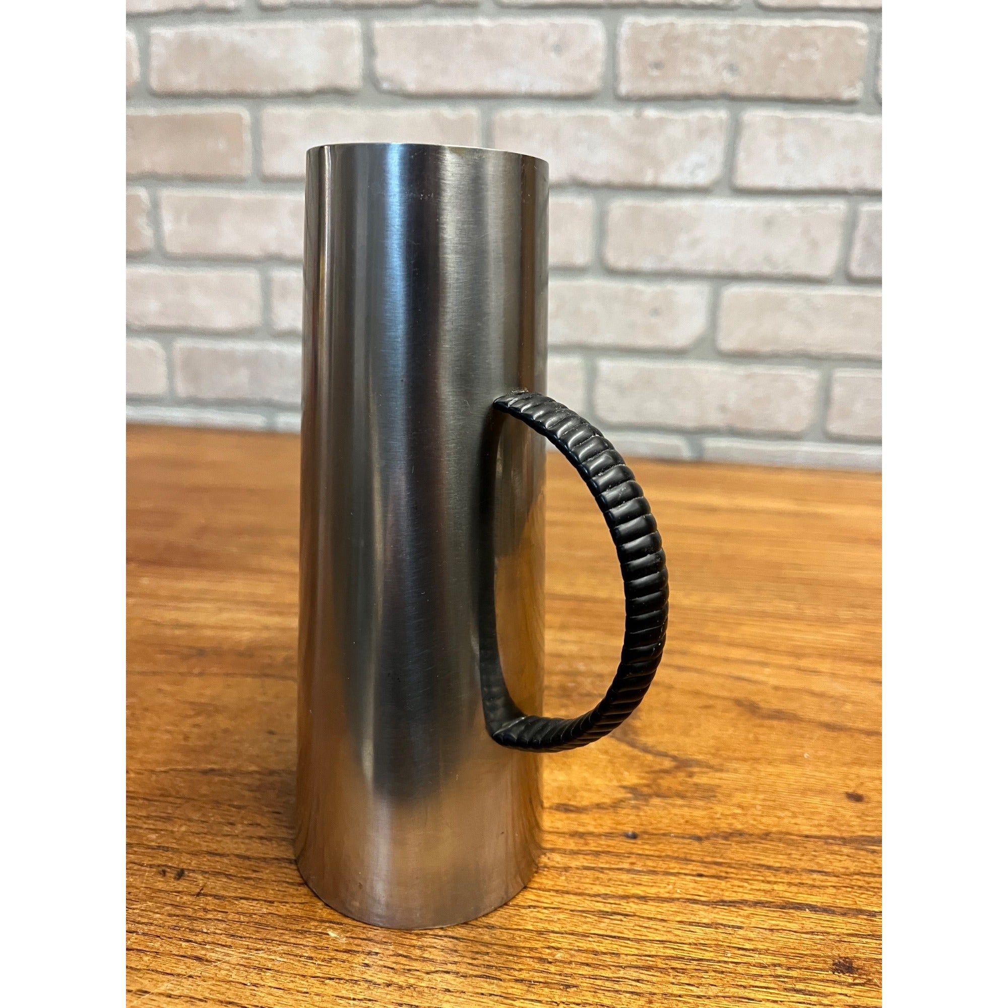 Vintage 1960s MCM Swedish Nils Nisbel Gabis Stainless Steel Pitcher Cocktail