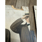 Vintage 1900s Friend Brothers Clothing Co Milwaukee WI Lot CUT Advertising Signs