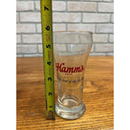 Vintage Hamm’s Beer Pilsner Glass 5-5/8" Tall Barware Land of Sky Blue Waters