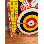 Vintage 1940S Wyandotte Toys Tin Litho Poky The Clown Shooting Target USA