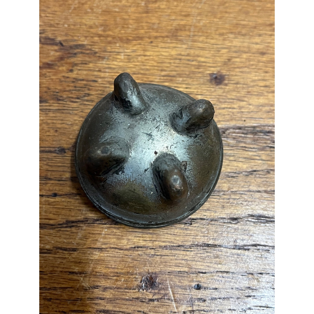 Original 1920s Ford Model T Radiator Cap Nickel Plated Brass Antique Threaded