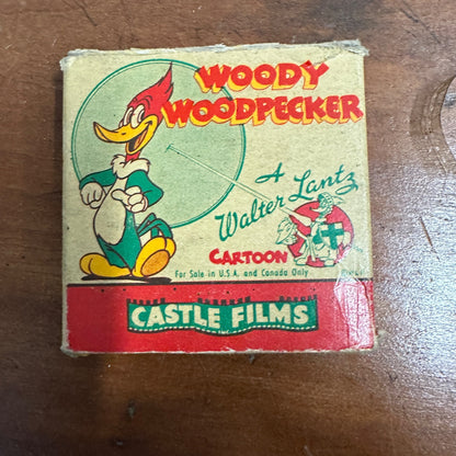 CASTLE FILMS WOODY WOODPECKER #454 "PANTRY PANIC" 8MM HEADLINE EDITION FILM REEL