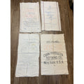 Vintage Lot Sugar Feed Sacks Cloth Repurpose Hershey Sugar Godchaux's Cerelose++