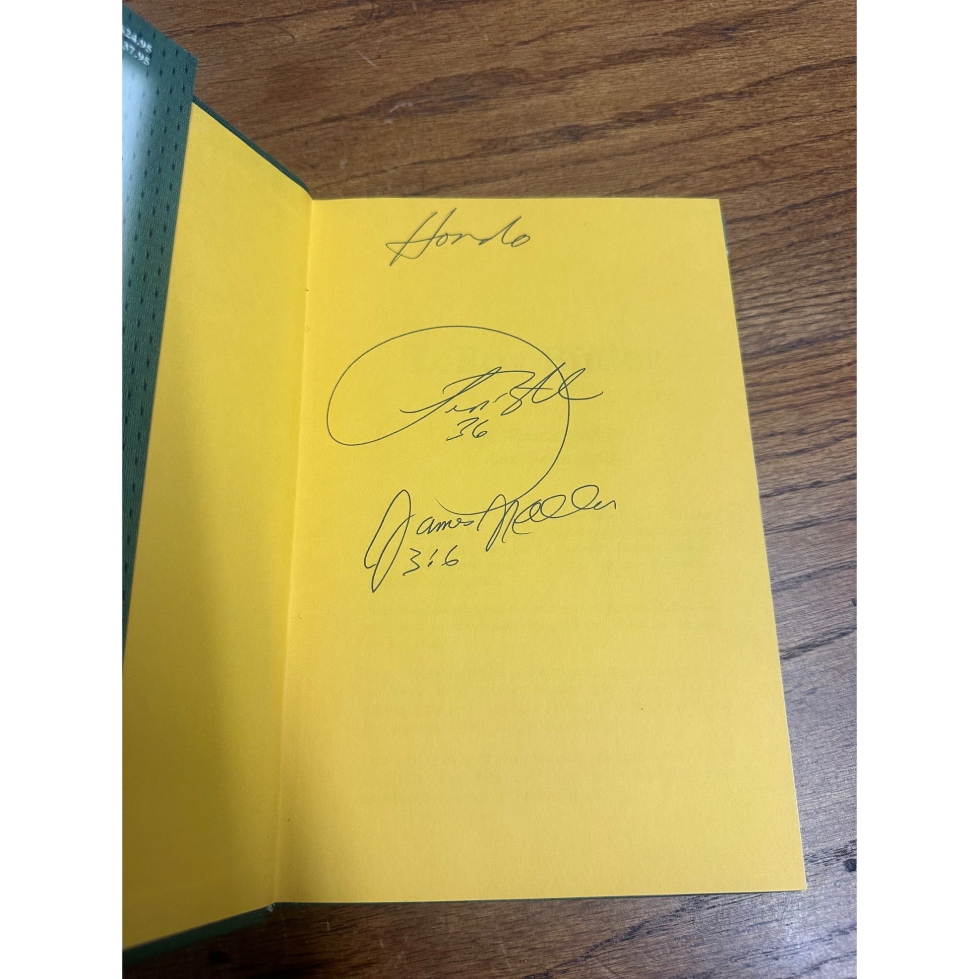 Leroy Butler Green Bay Packers Signed Book & Football Lambeau Leap