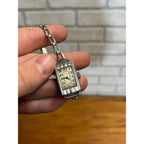 Vintage 1930s Lafayette Ladies Womens Wrist Watch Art Deco Silver-Tone - Repair