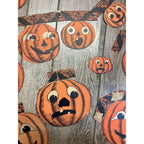 RARE Vintage 1930s Beistle Halloween Jointed Jack o' Lantern JOL Garland - As-Is