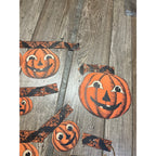 RARE Vintage 1930s Beistle Halloween Jointed Jack o' Lantern JOL Garland - As-Is