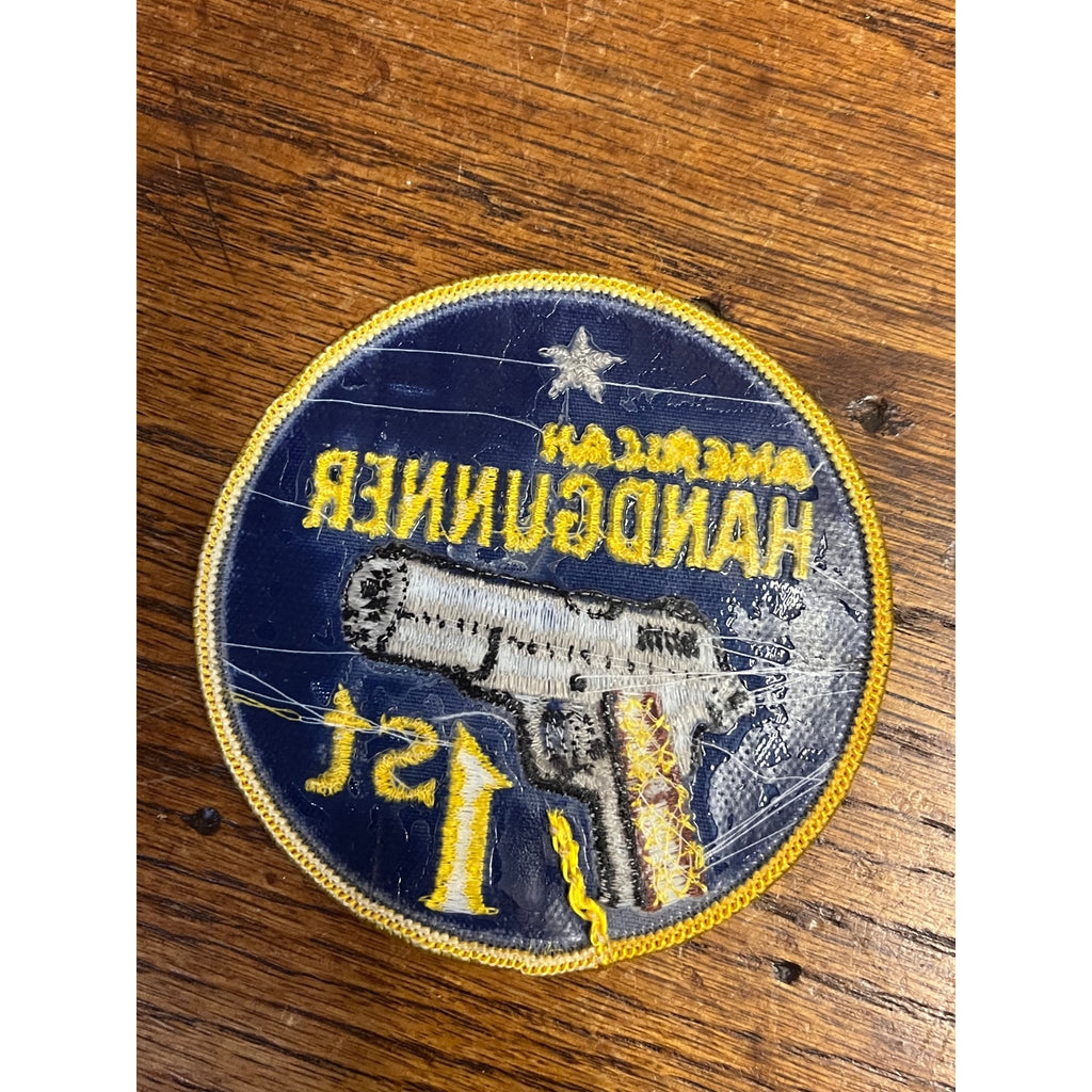 American Handgunner 1 St Magazine Pistol Target Shooting Gun Hunting Blue Patch