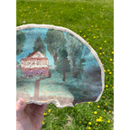 Painted Folk Art Mushroom - Canvas of the Forest