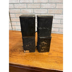 Lot of (4) 1900s Apothecary Seed Phenix Herb Can Druggist Storage Metal Bins Empty