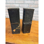 Lot of (4) 1900s Apothecary Seed Phenix Herb Can Druggist Storage Metal Bins Empty