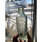 George Ritter Cedarburg Wisconsin Soda Bottle Blob Top Hutchinson Hutch WI Wis