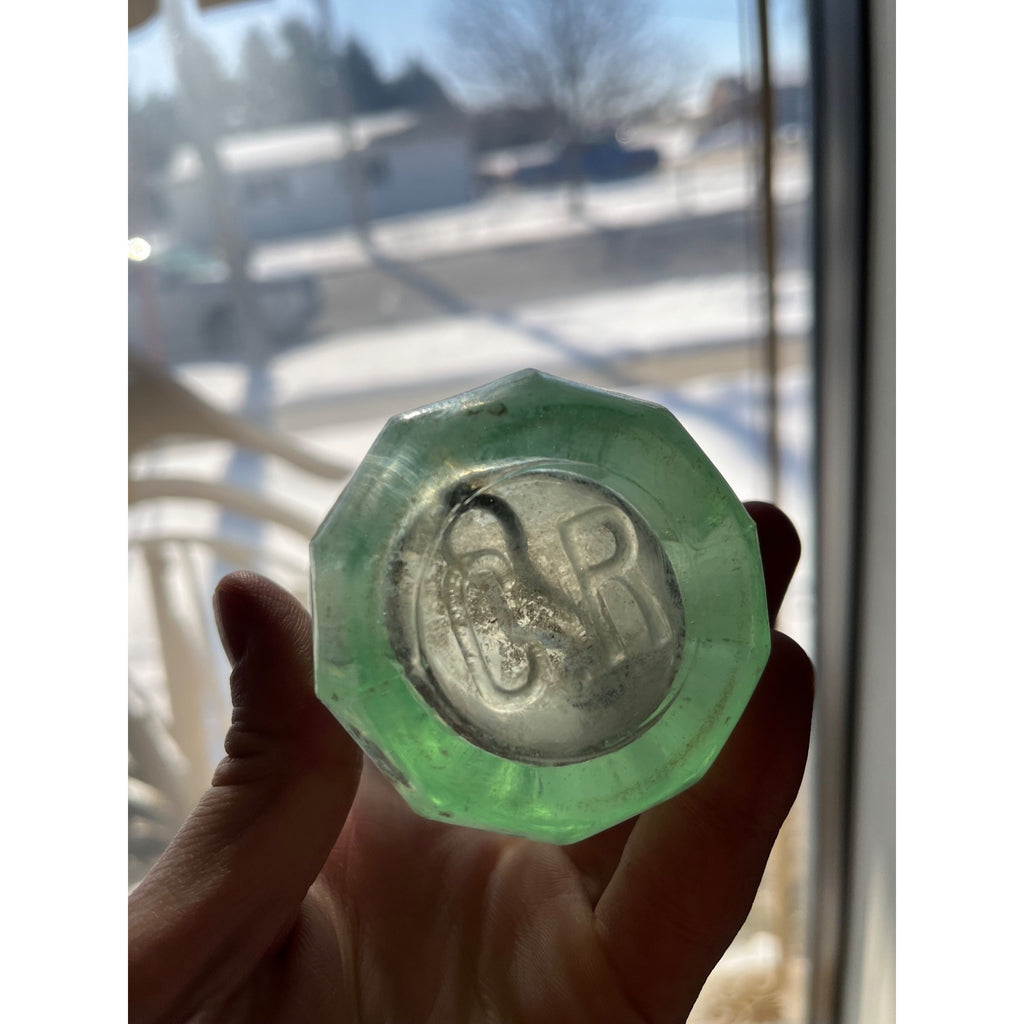 George Ritter Cedarburg Wisconsin Soda Bottle Blob Top Hutchinson Hutch WI Wis