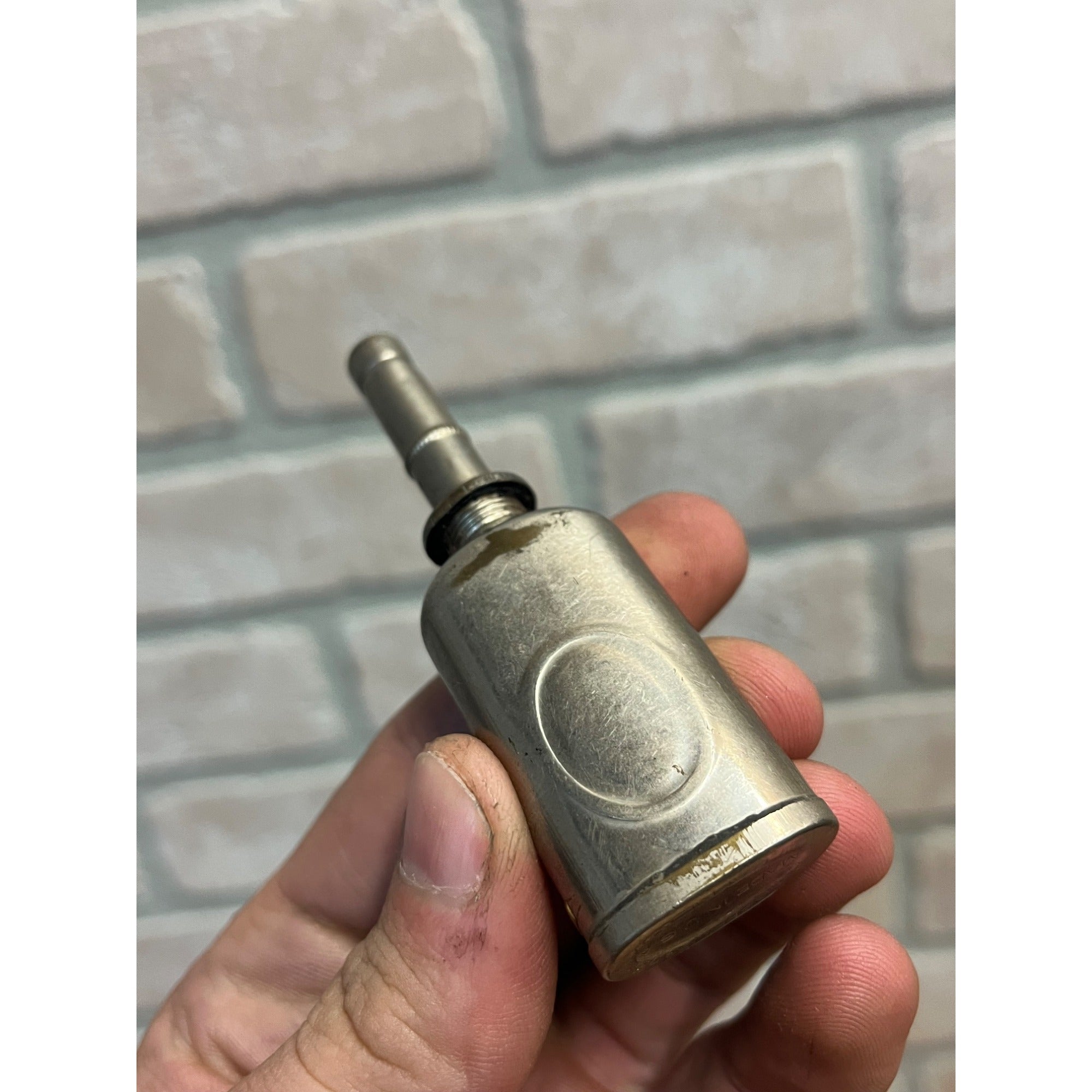 Antique Chase Patent Pocket Hand Oiler Oil Can Gunsmith Machinist Jeweler