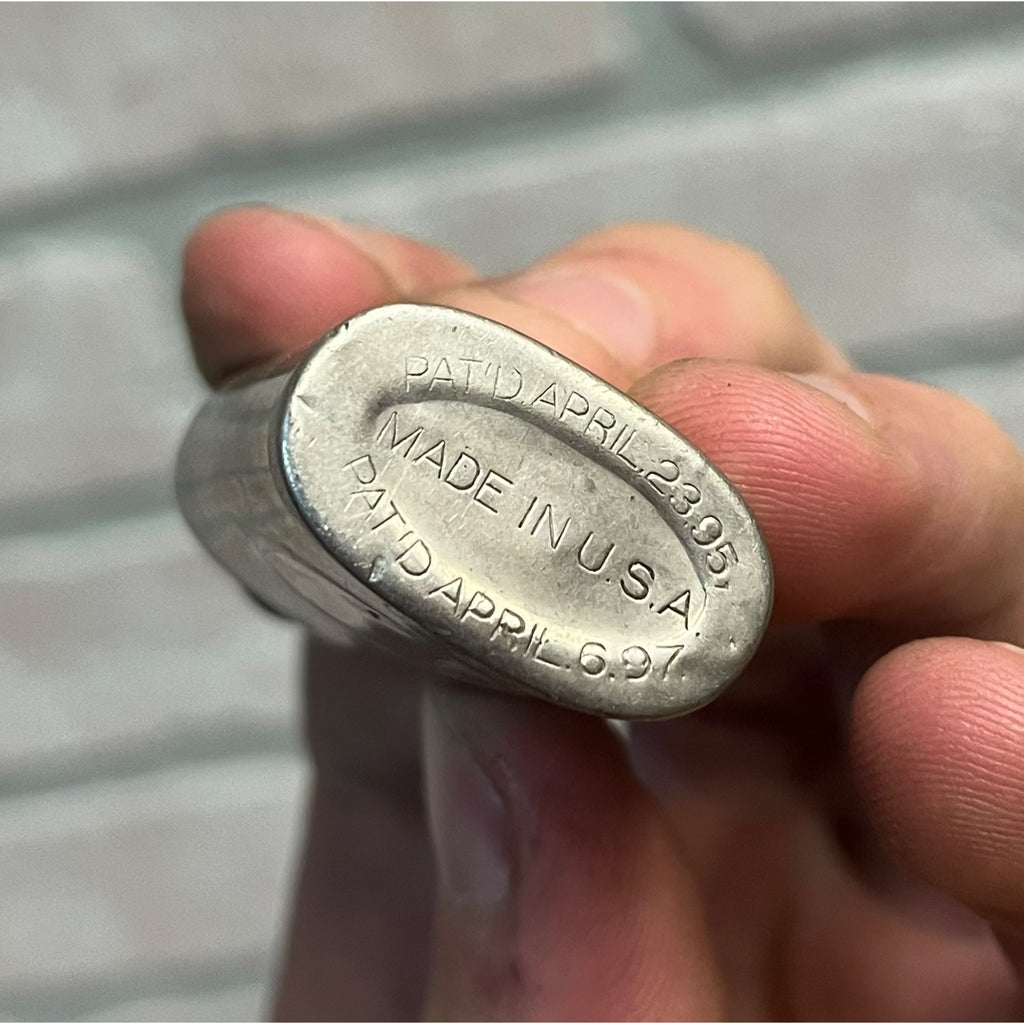 Antique Chase Patent Pocket Hand Oiler Oil Can Gunsmith Machinist Jeweler