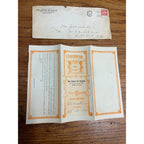 Vintage 1919 Burk-Diamond Oil Co. Stock Certificate Dallas Texas Refinery