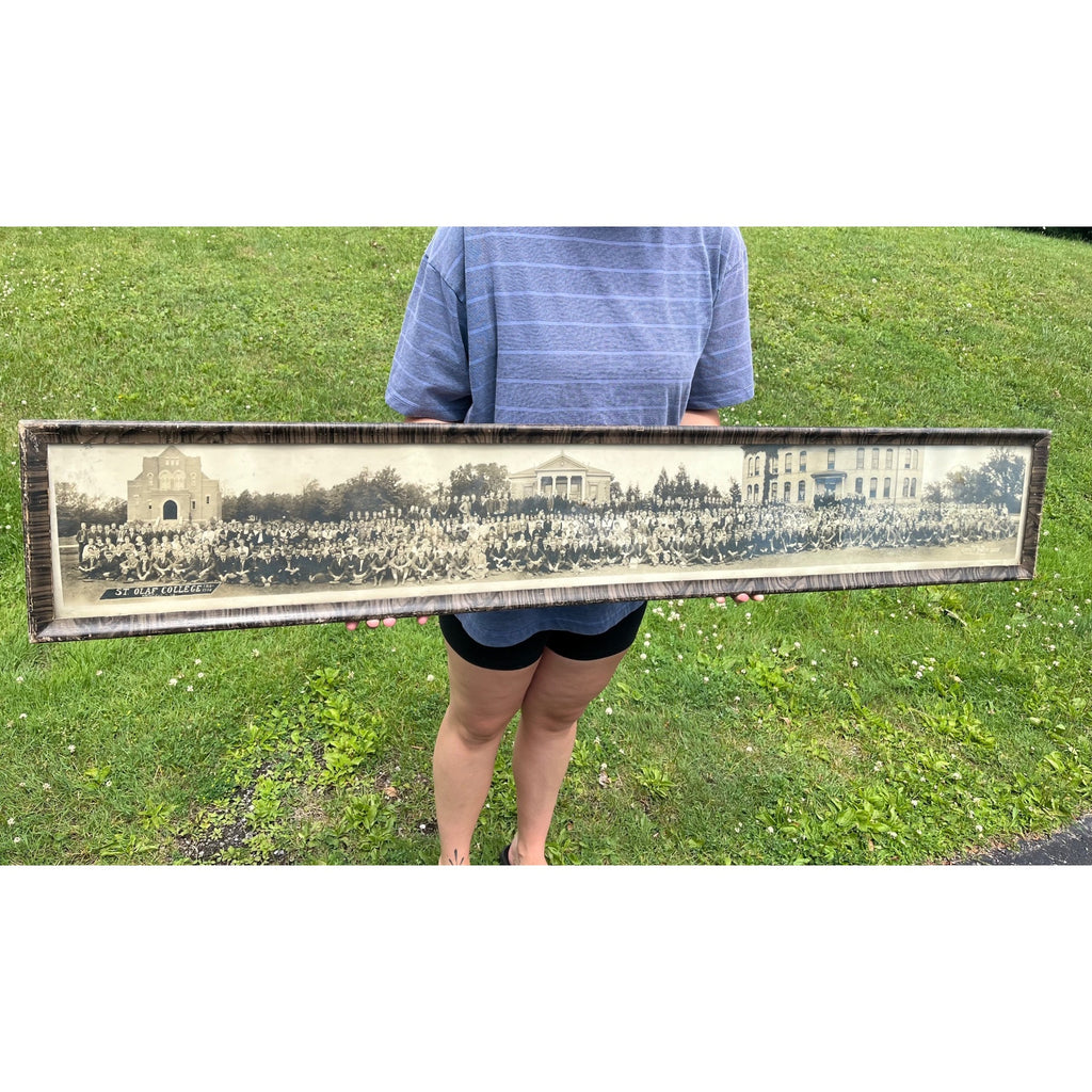 Vintage 1919 St Olaf College Class Student Real Photo HUGE 54" Northfield MN Minn
