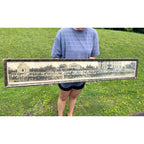 Vintage 1919 St Olaf College Class Student Real Photo HUGE 54" Northfield MN Minn