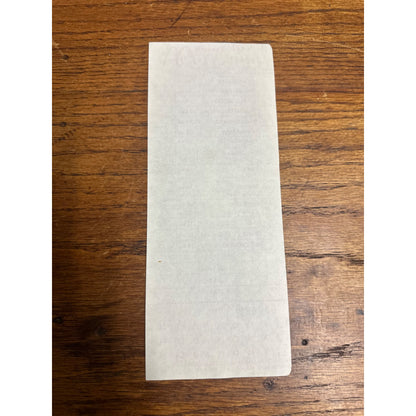 RARE Vintage 1960s McDonalds System Food Order Paper Receipt Slash M Logo