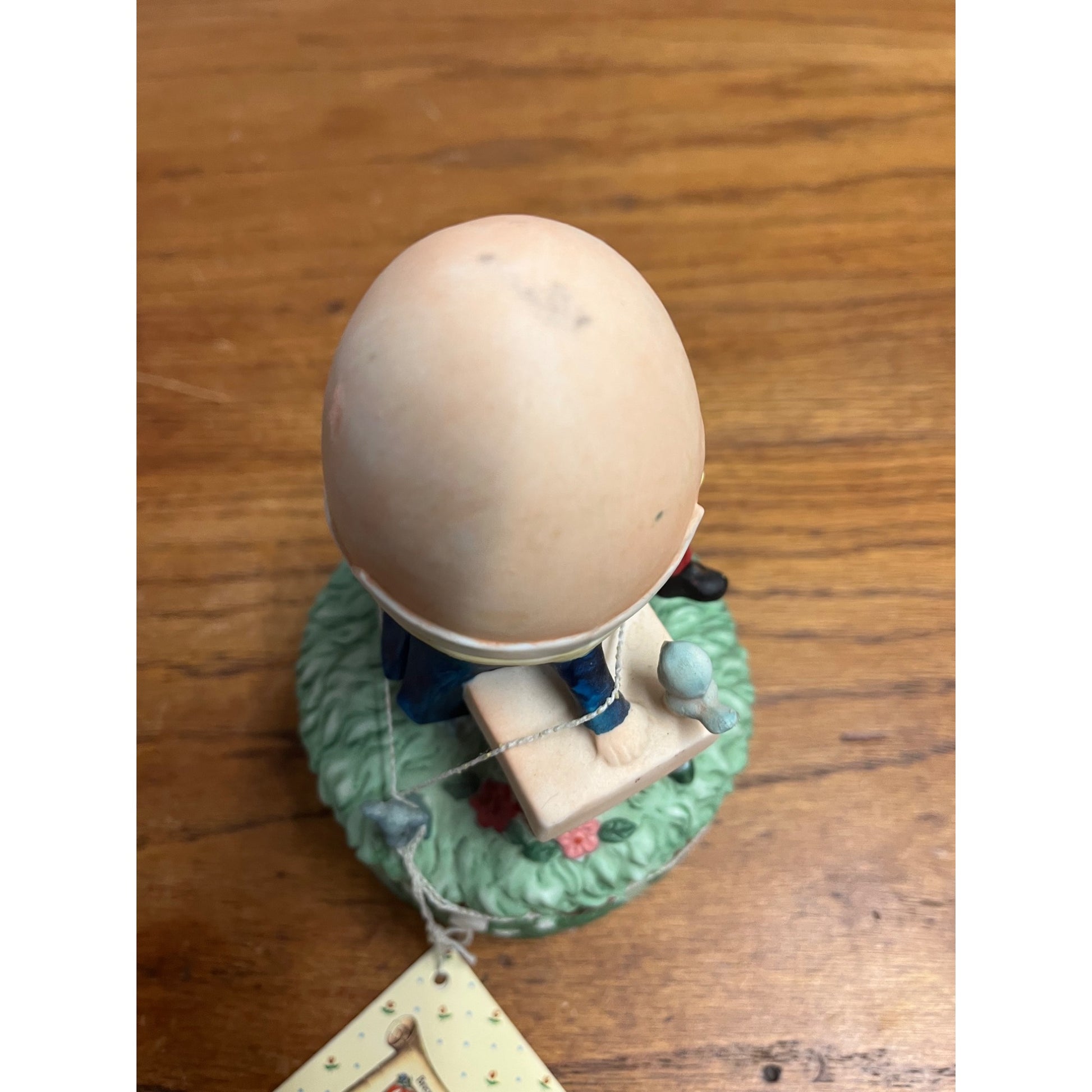 Once Upon A Rhyme Humpty Dumpty Brenda Thomas Music Box Figurine Vintage 1989