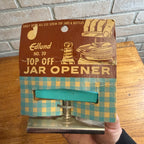 NEW NOS Vintage TOP-OFF Red Handle Jar & Bottle Screw Top Opener Edlund Co