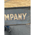 Original c1880s Adams Express Co. Wooden Smaltz Paint Advertising Trade Sign
