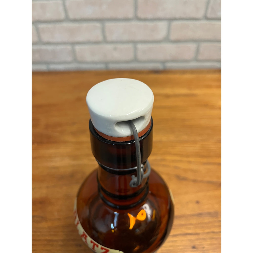 Antique 1900s BLATZ Hotel Beer Bottle Growler w/ Porcelain Stopper Milwaukee