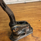 Antique Shooting Star Cast Iron Notary Stamp Seal - Dunn Mining Green Bay Wis