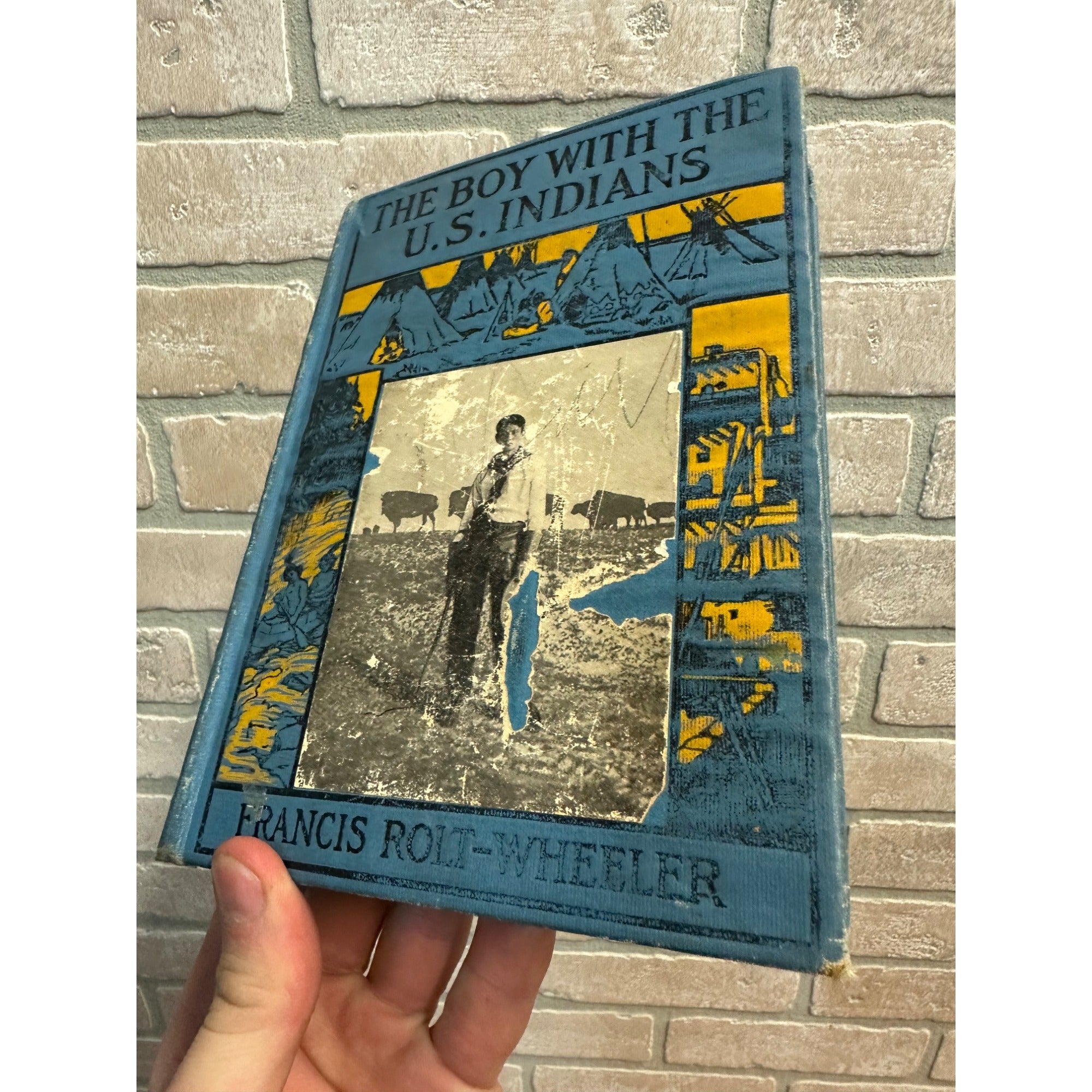 The Boy With The US Indians Native Americans Adventure 1913 U.S. Service Series