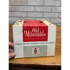 Vintage 1962 Old Milwaukee 6-Pack Cardboard Carrier for 12oz Flat Top Cans
