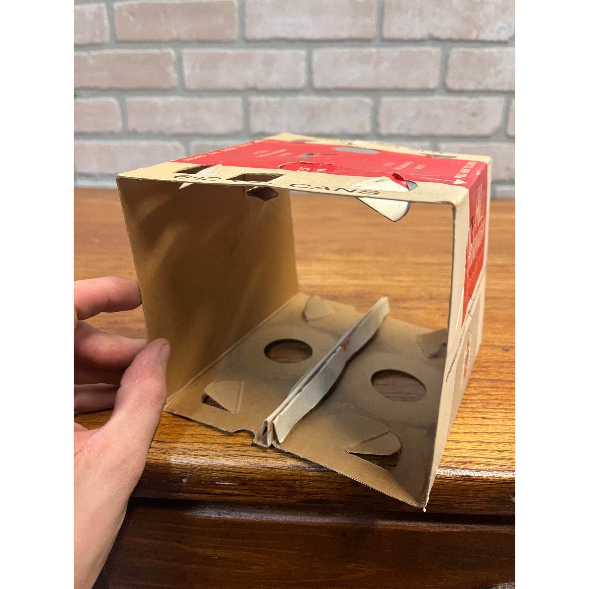 Vintage 1962 Old Milwaukee 6-Pack Cardboard Carrier for 12oz Flat Top Cans
