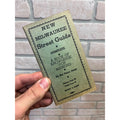 Vintage c1936 Milwaukee Directory Street Guide Booklet Travel Medical Info Ads