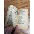 Vintage c1936 Milwaukee Directory Street Guide Booklet Travel Medical Info Ads