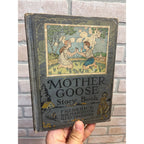 1920 Mother Goose Story Book Frederick Richardson Illustrations Hardcover Book Antique Vintage