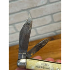 Vintage 1950s Chief Oshkosh Beer Advertising Pocket Knife & Opener