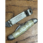 Vintage 1950s Chief Oshkosh Beer Advertising Pocket Knife & Opener