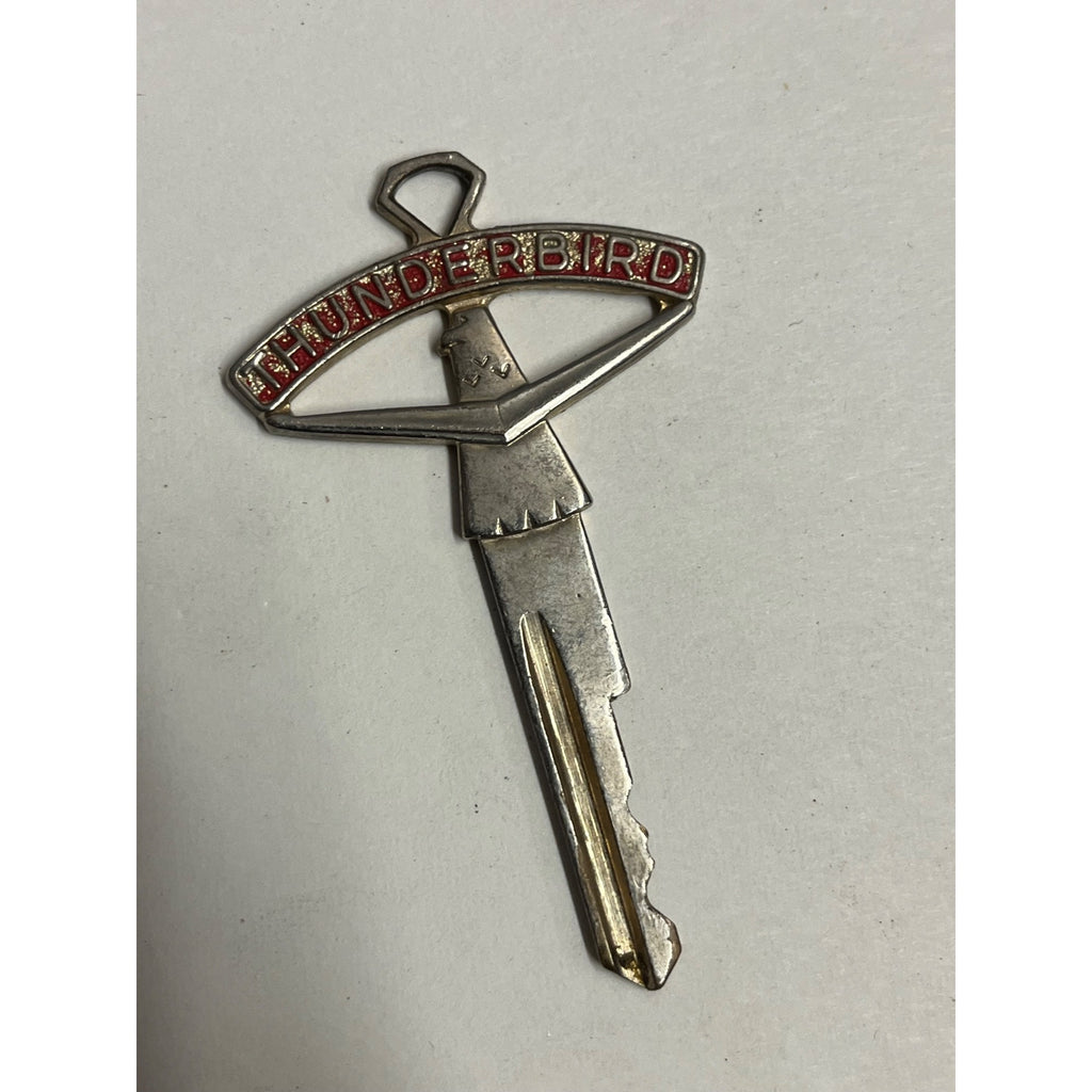 Original Ford Thunderbird Figural Car Automobile Key - Cut - 1955-1964