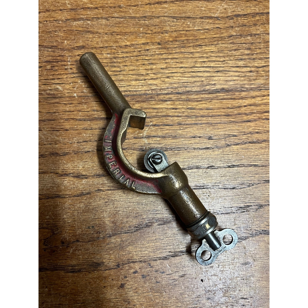 Antique Brass Imperial Tube Tubing Pipe Cutter Chicago USA Vintage Tool